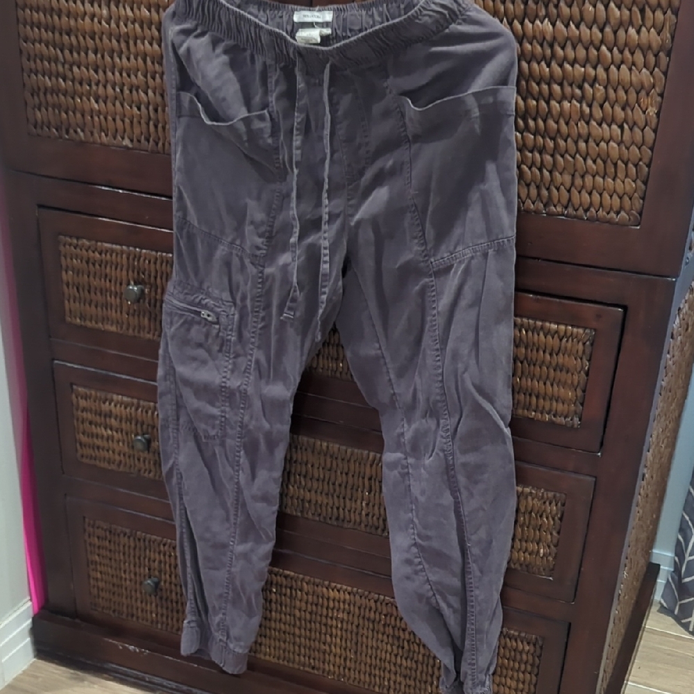 Women's Casual Drawstring Pants - Gray